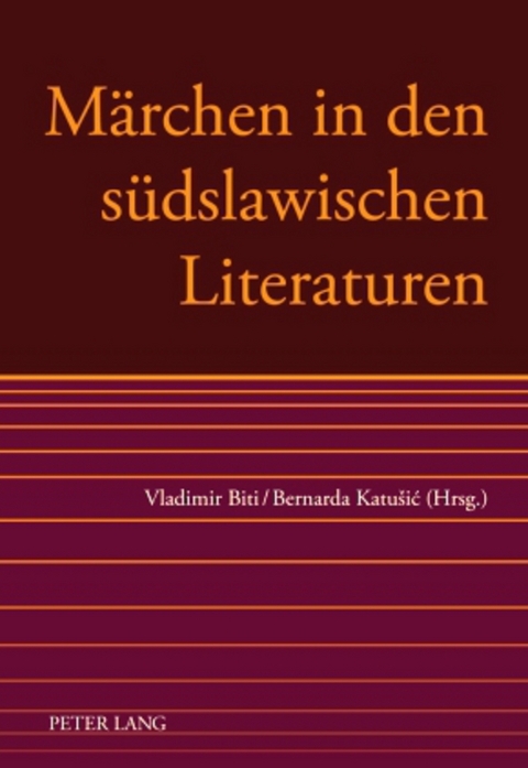 Maerchen in den suedslawischen Literaturen - 