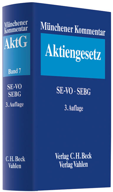 M&uuml;nchener Kommentar zum Aktiengesetz Band 7 - 