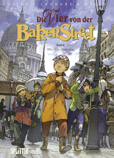 Die Vier von der Baker Street. Band 2 - Jean B Djian, Olivier Legrand, David Etien