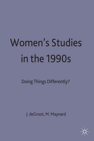 Women's Studies in the 1990s