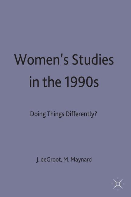 Women's Studies in the 1990s - 