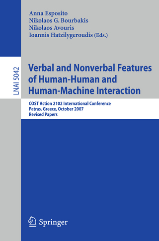 Verbal and Nonverbal Features of Human-Human and Human-Machine Interaction