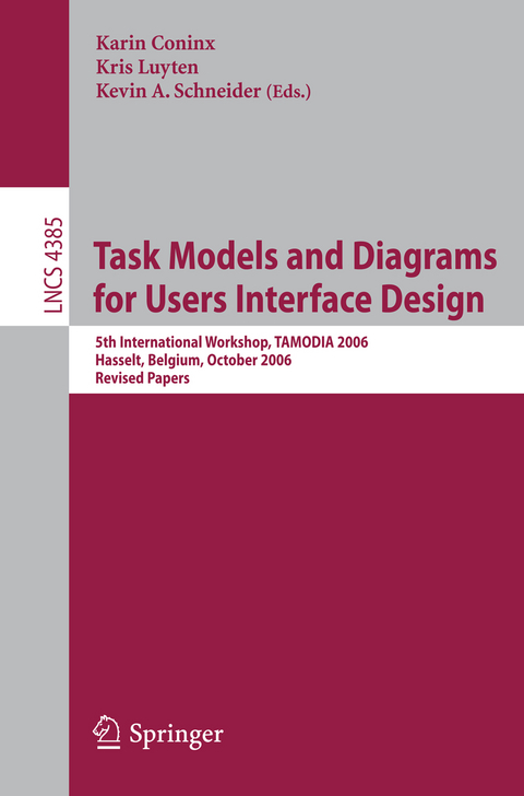 Task Models and Diagrams for Users Interface Design - 