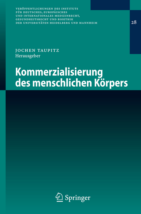 Kommerzialisierung des menschlichen K&ouml;rpers - 