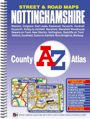 Nottinghamshire County Atlas -  Geographers' A-Z Map Company