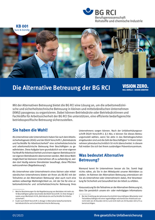 KB 001 Die Alternative Betreuung der BG RCI