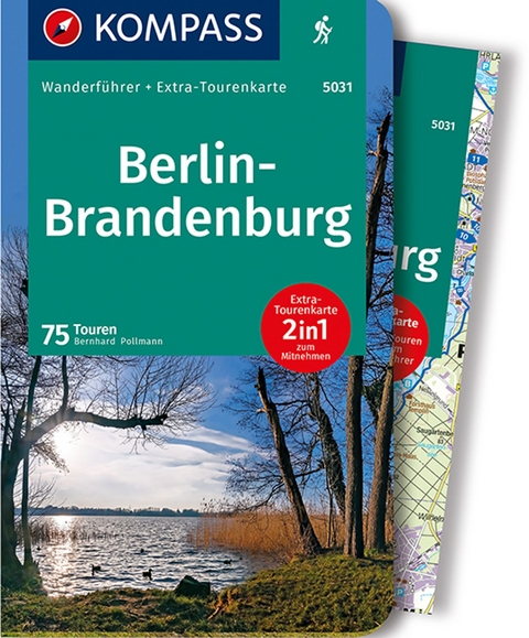 KOMPASS Wanderführer 5031 Berlin-Brandenburg - Bernhard Pollmann