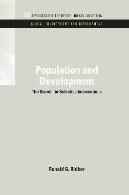 Population and Development - Ronald G. Ridker