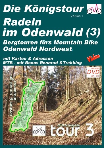 Die Königstour - Radeln im Odenwald (3) - Hans P Vogt