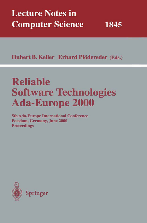 Reliable Software Technologies Ada-Europe 2000 - 
