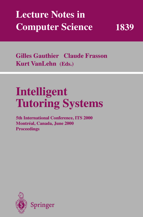 Intelligent Tutoring Systems - 
