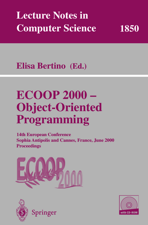 ECOOP 2000 - Object-Oriented Programming - 