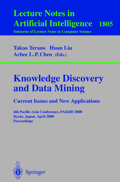 Knowledge Discovery and Data Mining. Current Issues and New Applications - 