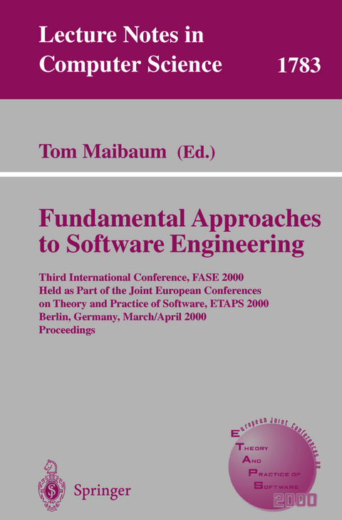 Fundamental Approaches to Software Engineering - 
