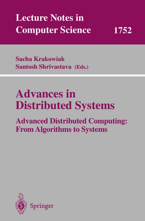 Advances in Distributed Systems - 