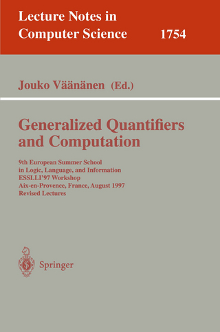 Generalized Quantifiers and Computation