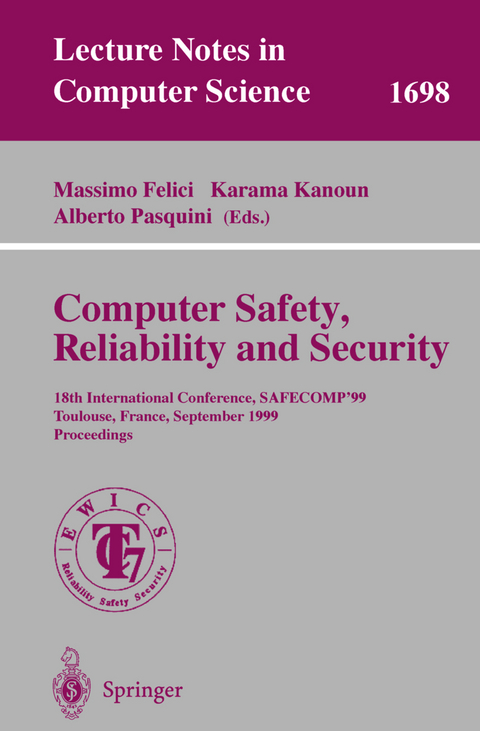 Computer Safety, Reliability and Security - 