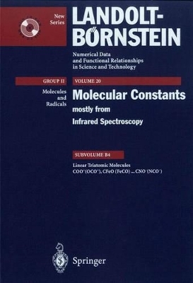 Linear Triatomic Molecules: COO+ (OCO+), CFeO (FeCO) ... CNO- (NCO-)