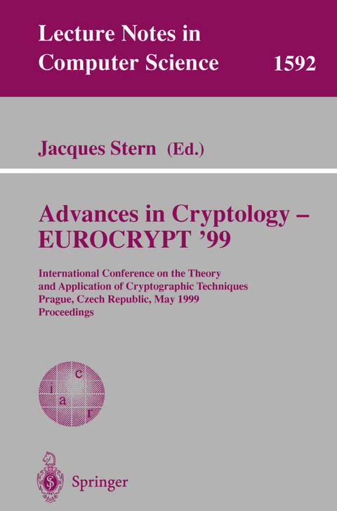 Advances in Cryptology &ndash; EUROCRYPT '99 - 