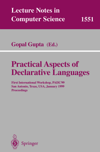 Practical Aspects of Declarative Languages