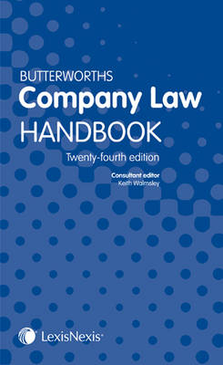 Butterworths Company Law Handbook - Keith Walmsley