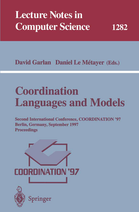 Coordination Languages and Models - 