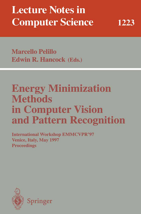Energy Minimization Methods in Computer Vision and Pattern Recognition - 