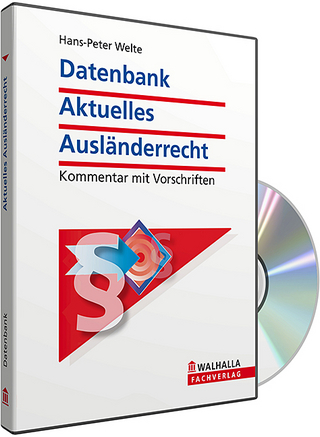 CD-ROM Aktuelles Ausländerrecht (Grundversion)