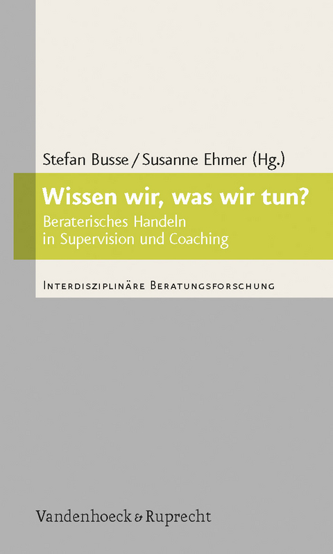 Wissen wir, was wir tun? - 