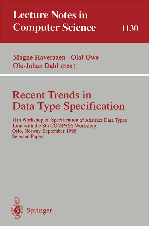 Recent Trends in Data Type Specification - 