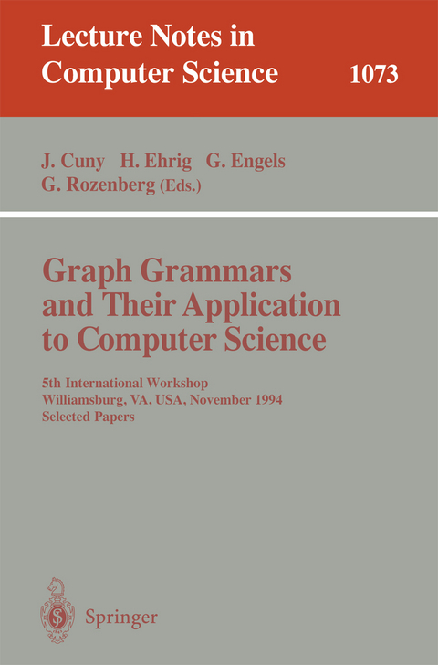 Graph Grammars and Their Application to Computer Science - 