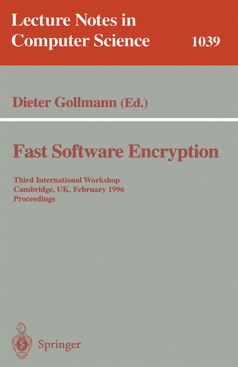 Fast Software Encryption - 