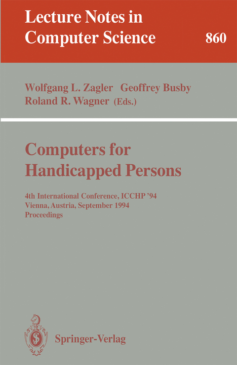 Computers for Handicapped Persons - 