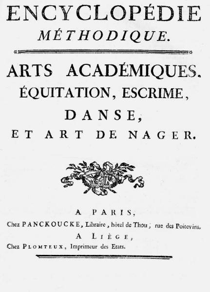 Encyclopédie méthodique - 