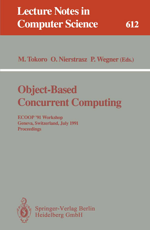 Object-Based Concurrent Computing - 