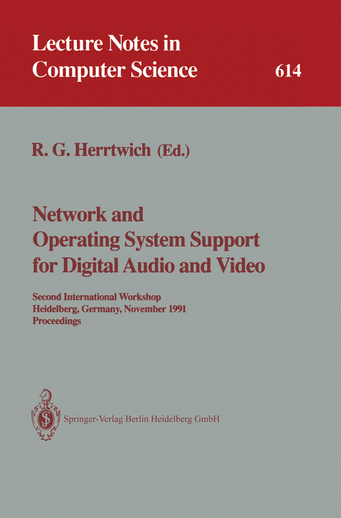 Network and Operating System Support for Digital Audio and Video - 