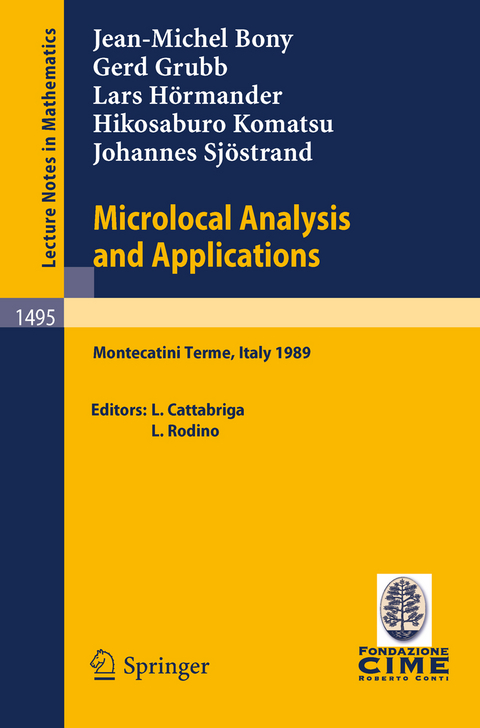 Microlocal Analysis and Applications - 