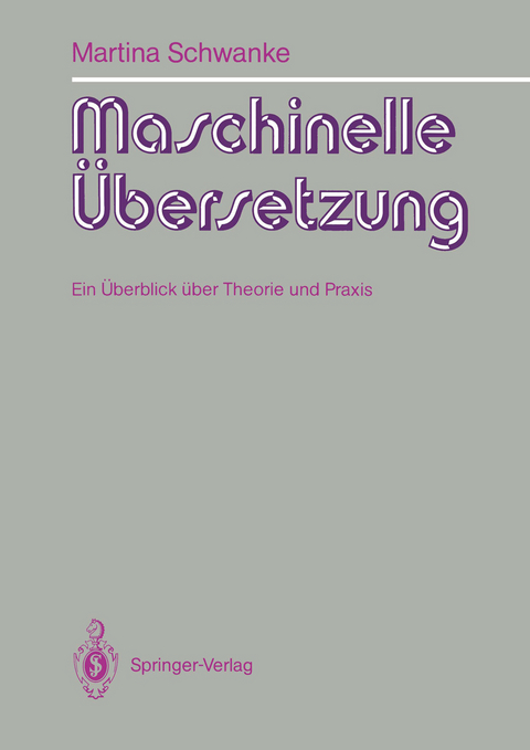 Maschinelle Übersetzung - Martina Reimann