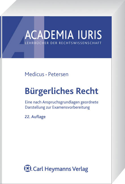B&uuml;rgerliches Recht - Dieter Medicus, Jens Petersen