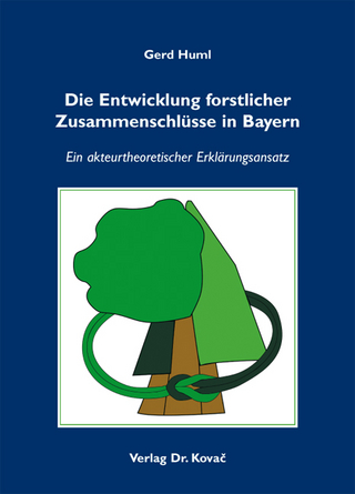 Die Entwicklung forstlicher Zusammenschlüsse in Bayern