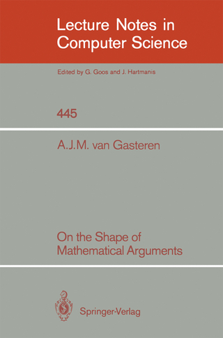 On the Shape of Mathematical Arguments