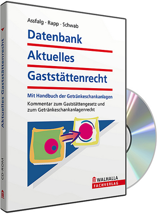 CD-ROM Aktuelles Gaststättenrecht (Grundversion)