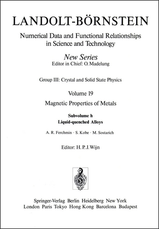 Liquid-quenched Alloys / Aus der Schmelze abgeschreckte Legierungen