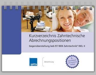 Kurzverzeichnis Zahntechnische Abrechnungspositionen