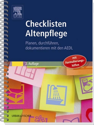 Checklisten Altenpflege