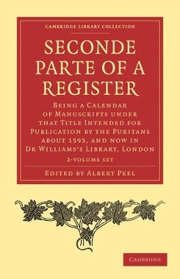 Seconde Parte of a Register 2 Volume Paperback Set