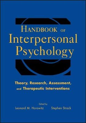 Handbook of Interpersonal Psychology - 