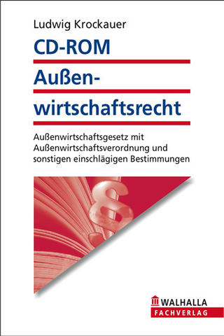 CD-ROM Außenwirtschaftsrecht (Grundversion)