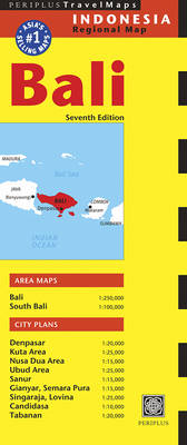 Bali Travel Map Seventh Edition