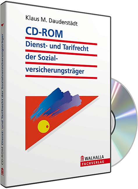 CD-ROM Dienst- und Tarifrecht der Sozialversicherungstr&auml;ger (Grundversion)